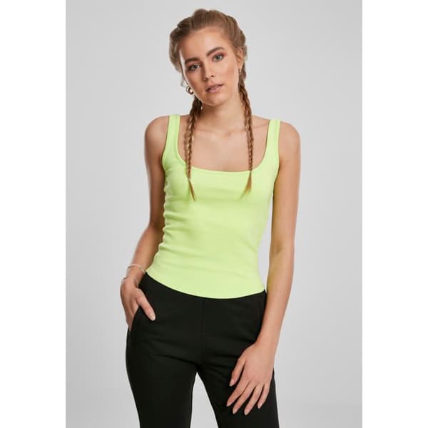 Urban Classic vid crop top för kvinnor