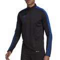 Miniatyrbild 1 av 2: Träningsjacka - Adidas - Tiro - Svart/Blå - Hög krage - 100% polyester