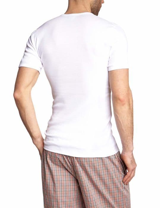 Schiesser Undertröja - 205175 - Essentials Cotton Undertröja för män