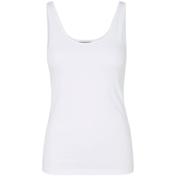 Dammtopp - Vero Moda - vmmaxi - Vit - Regular - Andra halsar
