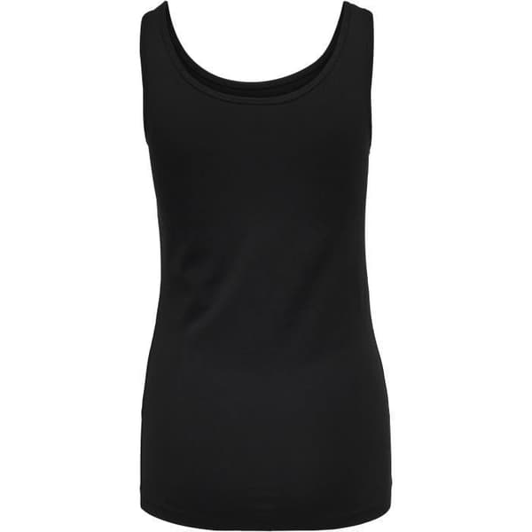 Topp - ONLY - Svart - Rundad hals - Tight - Elastiskt tyg