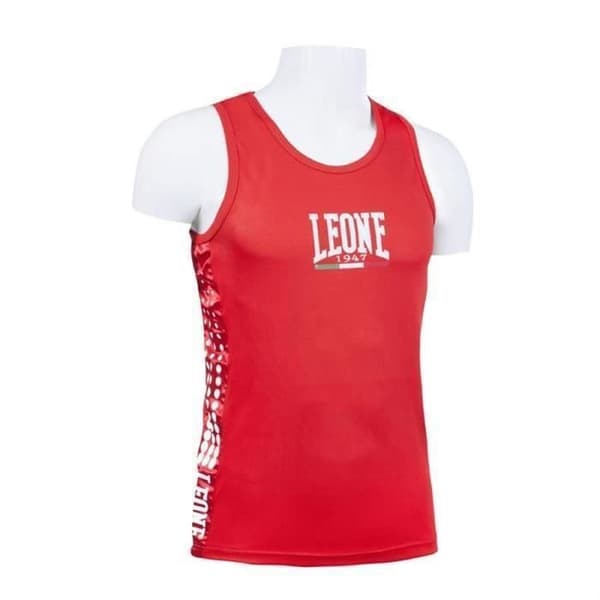 Boxningstopp - Leone - Svart - Rak passform - 100% polyester - Lätt komfort