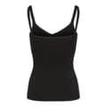 Miniatyrbild 2 av 4: DamTanktop - Pieces - Enfärgad - Svart - Åtsittande - Bekväm och elegant