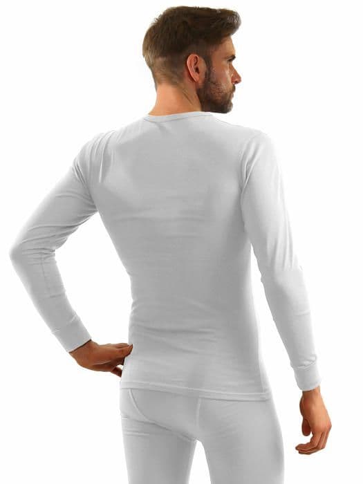 Sesto senso Undertröja 95 % bomull Långärmad underkläder för män Thermal Top