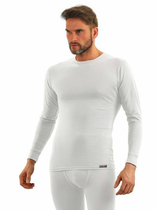 Sesto senso Undertröja 95 % bomull Långärmad underkläder för män Thermal Top
