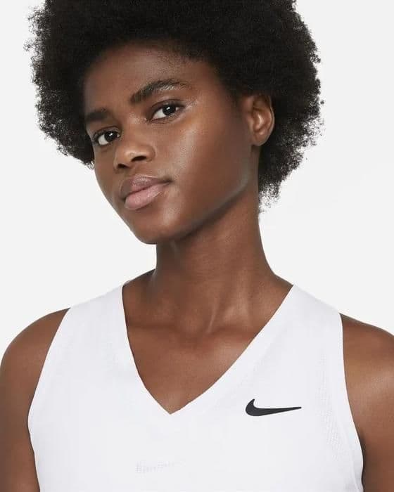 Nike NikeCourt Vit tennislinne för kvinnor