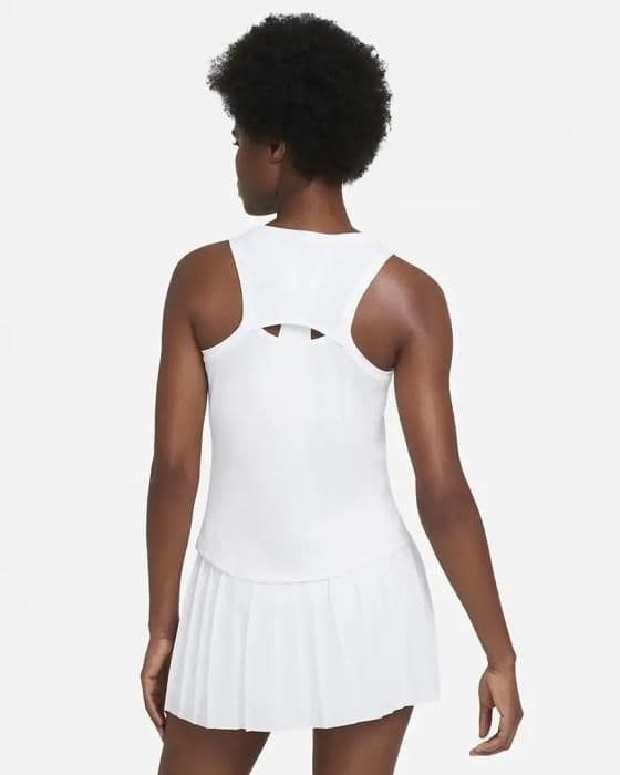 Nike NikeCourt Vit tennislinne för kvinnor