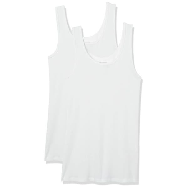 Debardeur Essentials - WAE45056SP18-Whi-S - Amazon Debardeur i figurskärning för kvinnor, Paket med 2
