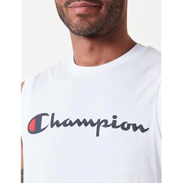 T-shirt - Champion - Legacy Icons - Rund hals - Regular fit - Vit