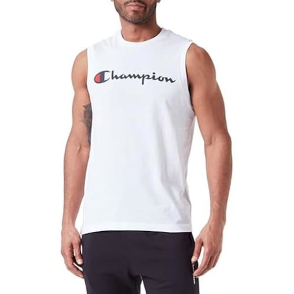 T-shirt - Champion - Legacy Icons - Rund hals - Regular fit - Vit