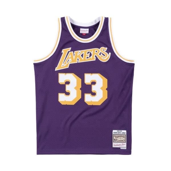 Herrtröja Mitchell &amp; Ness Los Angeles Lakers - Lila