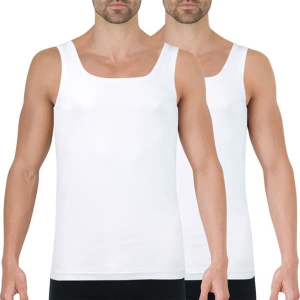 Paket med 2 vita linne Athen...