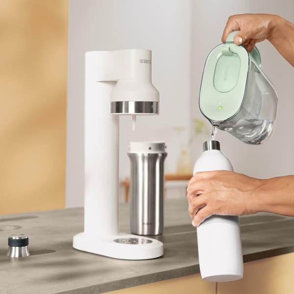 Brita sodaTRIO flaska (0,5 l; vit)