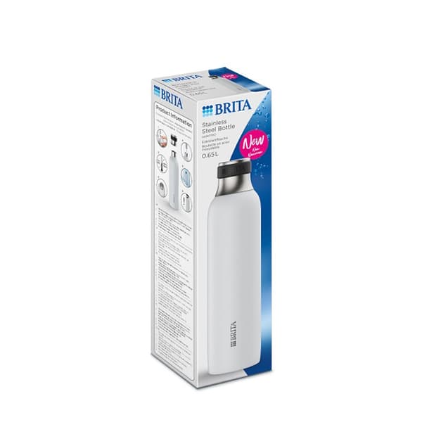 Brita sodaTRIO flaska (0,5 l; vit)