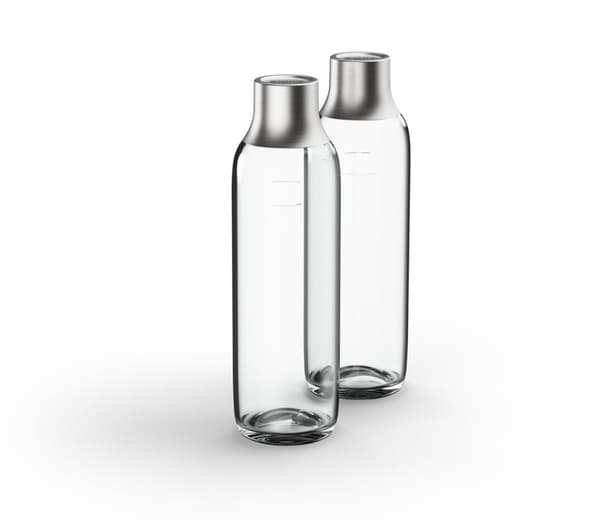 Brita sodaTRIO flaske (2 stk., glas)