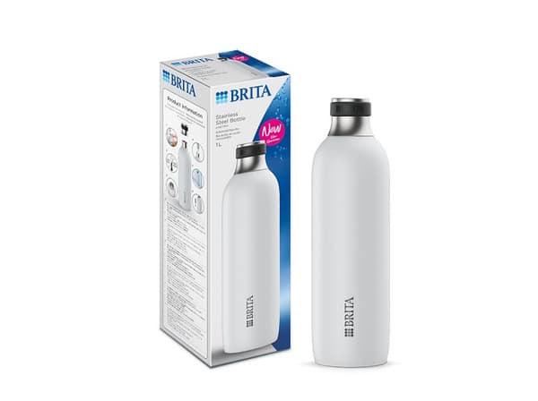 Brita sodaTRIO-flaska (1 l; vit)