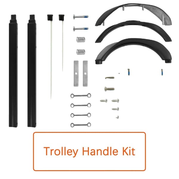 Trolleyhåndtag, Holdbart materiale, Nem installation,1 Sæt