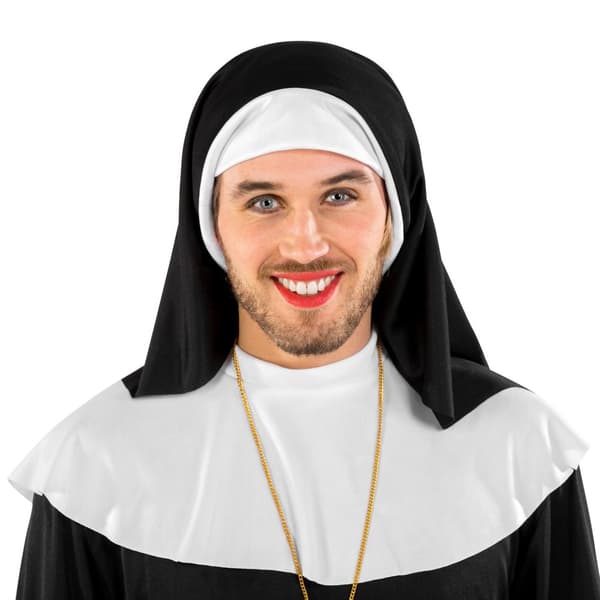 Nonne kostume mand