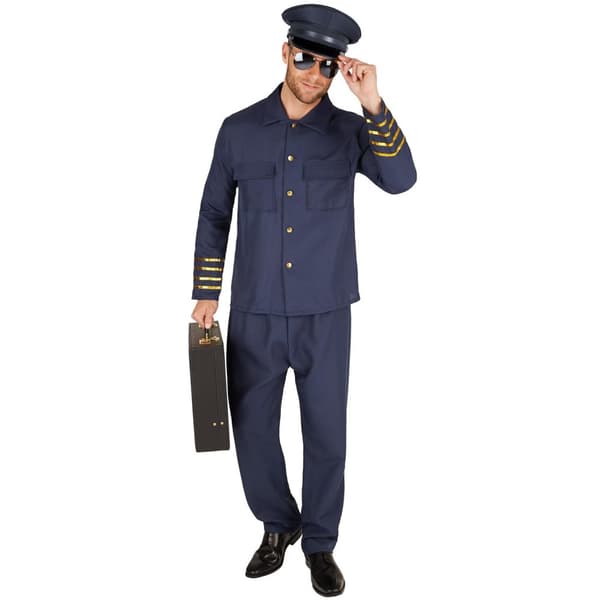 Pilot kostume mand