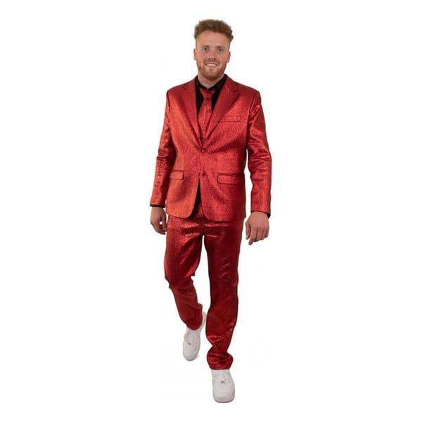 Dress Rød Metallic Herre