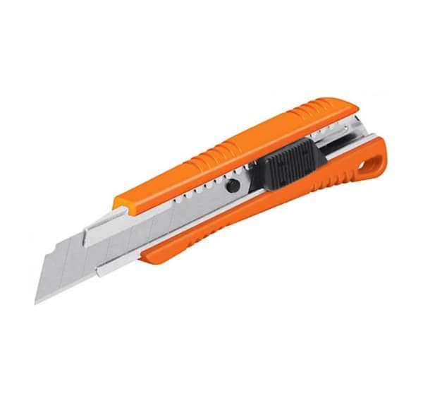 Udtrækkelig kniv plastik CUT-6 med 3 stk 18 mm klinger Truper®