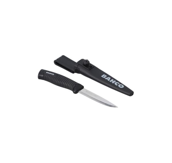 Kniv Bahco, sort, rustfritt stål