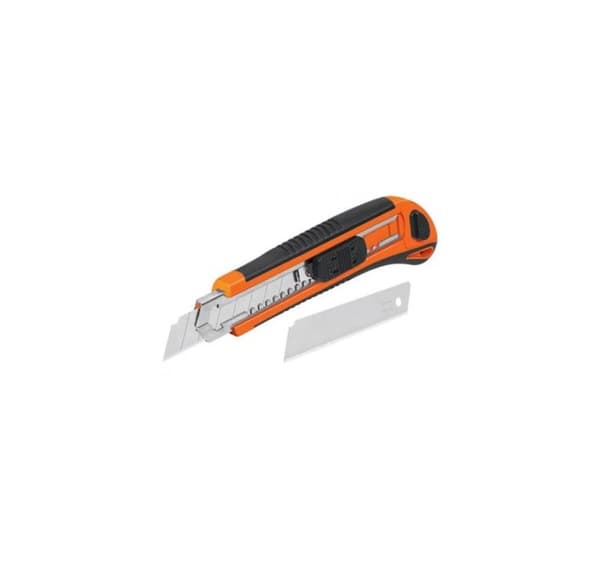 Udtrækkelig kniv med autom. klingeskift, 18mm klinger 3 stk Truper®