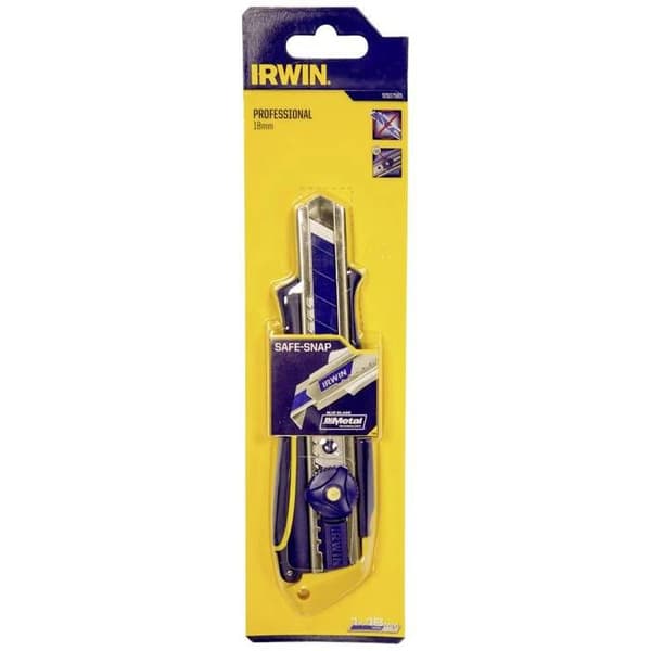 IRWIN Utility Kniv med 18 mm Bi-Metal Snap-On Blade