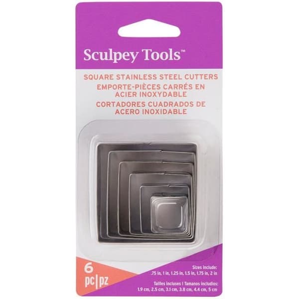 Premo Cutter Set 6/Pkg-Square