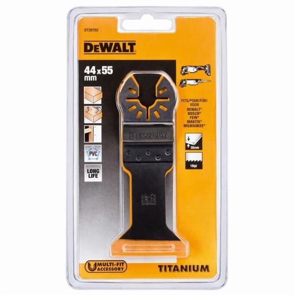 Sudd Titanium DEWALT 44X55MM För Multi-Cutter - DT20702