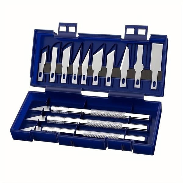 Skalpellsax - Ej specificerad - 13 delar - Rostfritt stål - Hållbar - Precision