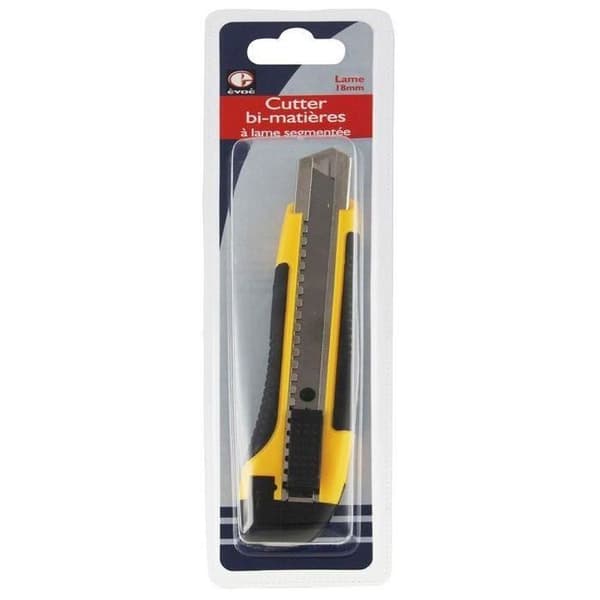 Cutter bimatiere 18 mm