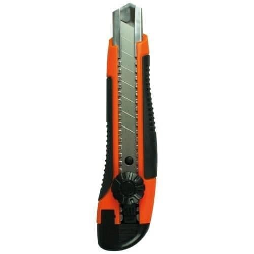 Cutter - FISCHER DAREX - Bimateriellt handtag - 18 mm - Gul - 2 reservblad