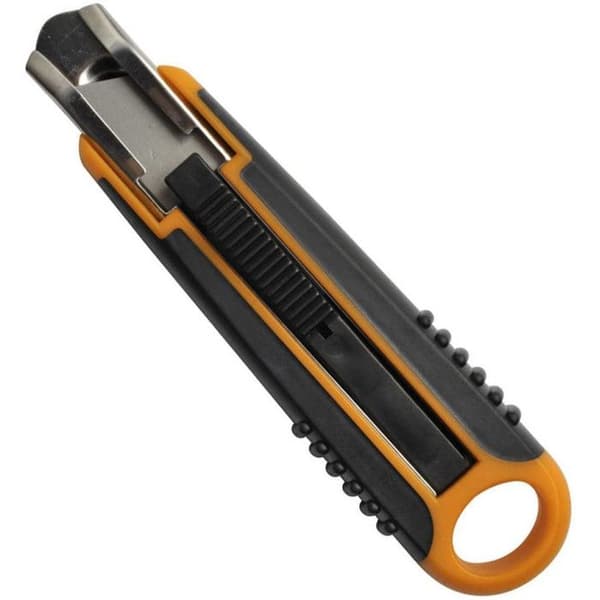 Fiskars 18 mm Safety Cutter - Infällbart blad och halkfri kropp