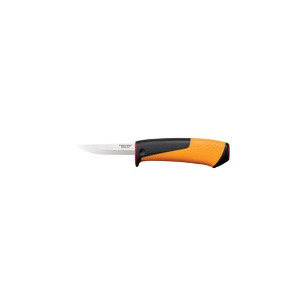 Hantverksknivslida - FISKARS - Integrerad slipare - Slagyta - Rostfritt stålblad