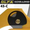 Miniatyrbild 4 av 5: OLFA-45-C-Cutter C. Moqueta