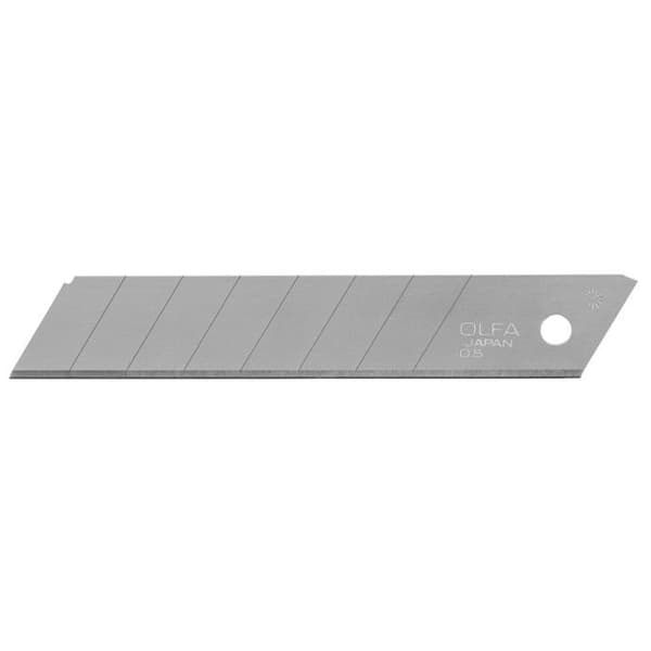 Olfa LB-10B - Skärblad - silver (pack om 10) - för OLFA BN-L, BNL-5BB, CL, L-1, L-2, L5-AL, Sl