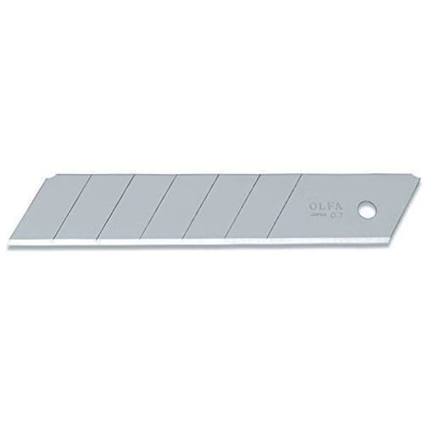 LOT PÅ 20 DELAR-HB-OLFA 20 EXTRA RESISTANTA 25 MM-BLAD FÖR KNIV NH-H-1 OCH 1 KNIV