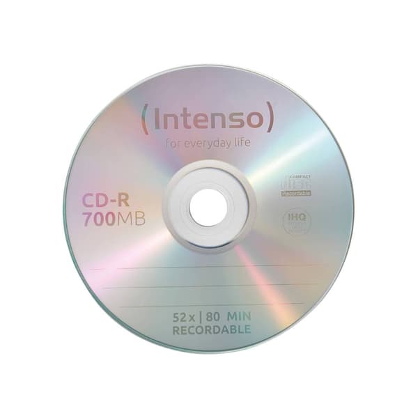 Intenso 1801125 CD-R 80 700 MB 50 st Spindel Skrivbar