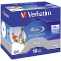 Miniatyrbild 2 av 2: Verbatim 43713 Blu-ray BD-R 25 GB 10 st Jewel Case Skrivbar