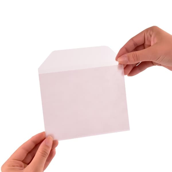 Dobbelt CD-lomme med filt - 50 stk.