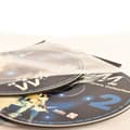 Miniatyrbillede 9 af 9: Dobbelt CD-lomme med filt - 50 stk.
