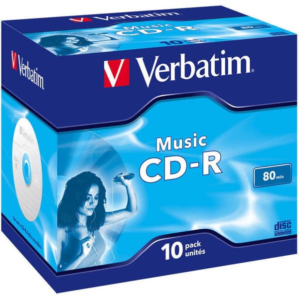Verbatim 43365 CD-R 10 st Jewel Case