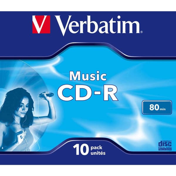 Verbatim 43365 CD-R 10 st Jewel Case