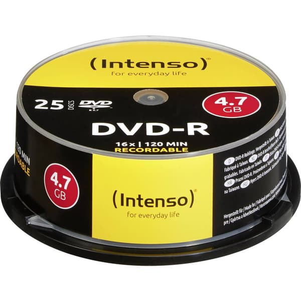 Intenso 4101154 DVD-R 4.7 GB 25 st Spindel