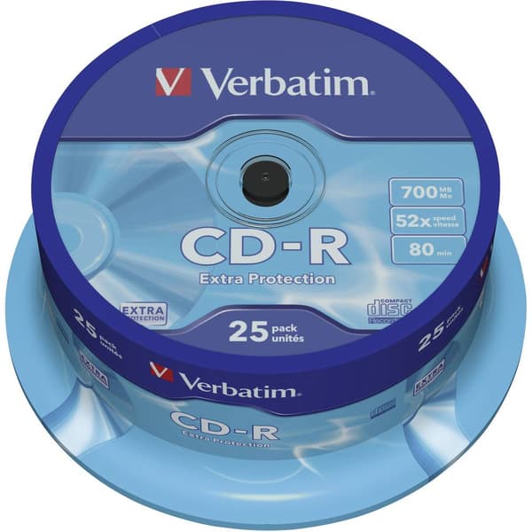 Verbatim 43432 CD-R 80 700 MB 25 st Spindel