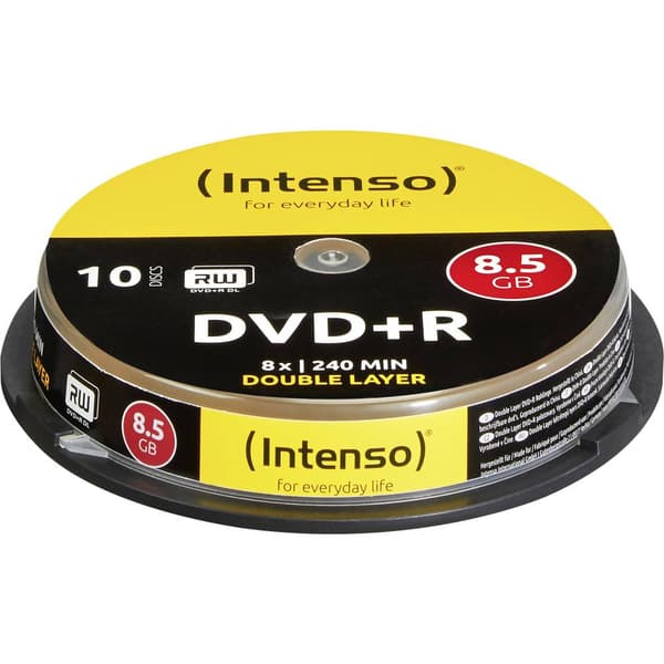 Intenso 4311142 DVD+R DL 8.5 GB 10 st Spindel