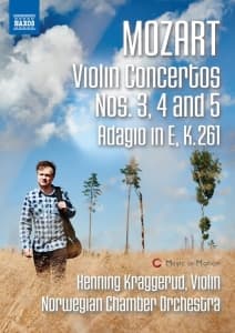 Henning Kraggerud Norwegian Chambe - Violin Concertos Nos. 3-5 (Dvd) (MusicDVD)