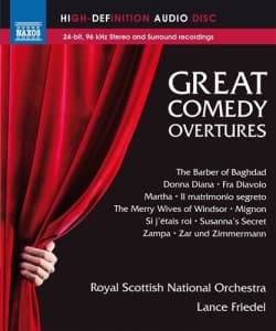 Various Composers - Great Comedy Overtures (Bd) (Music Blu-ray)