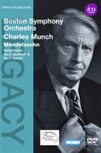 Mendelssohn - Symphony No 3 & 4 (MusicDVD)